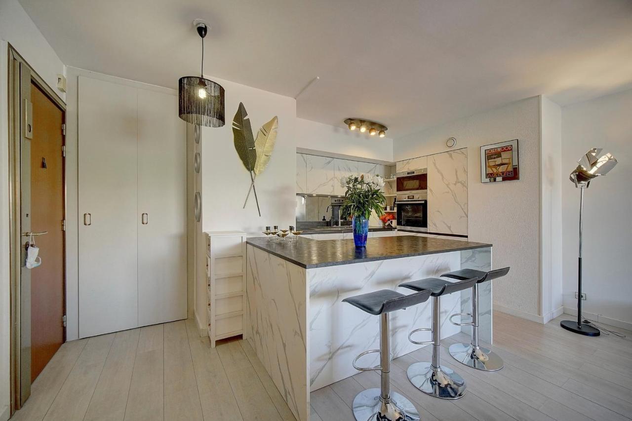 Immogroom - 2 Br- Bright - Terrace - Wifi - Air Conditioning Cannes Extérieur photo